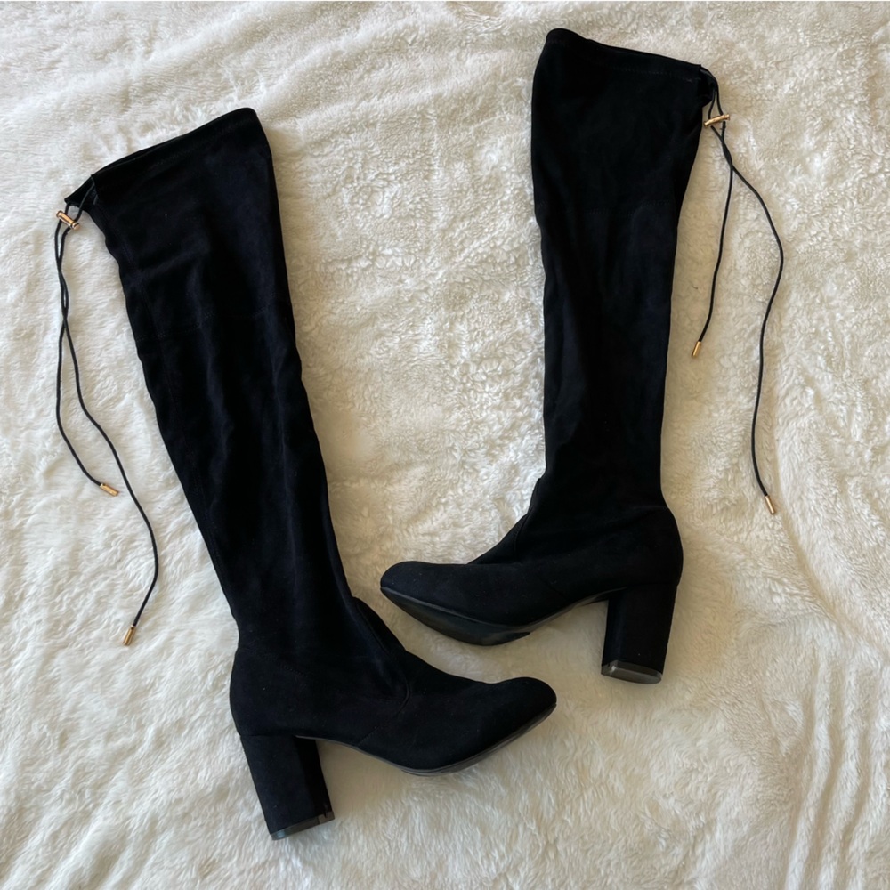 Black Over-the-Knee Boots